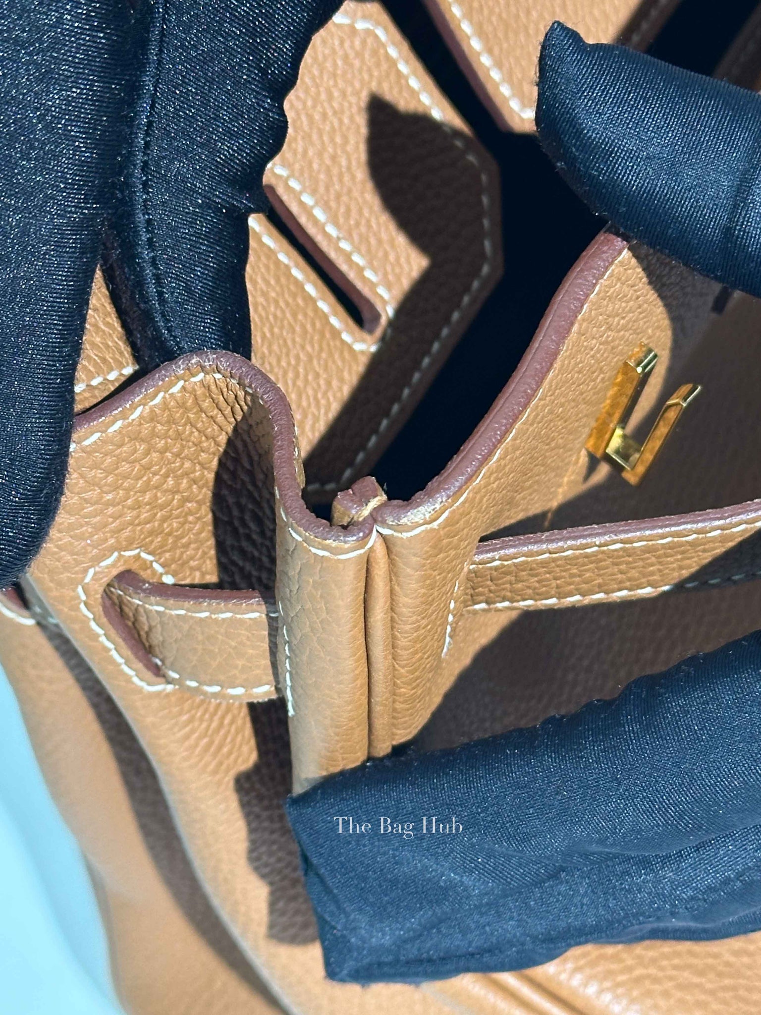 Hermes Gold Togo Birkin 30 Handbag