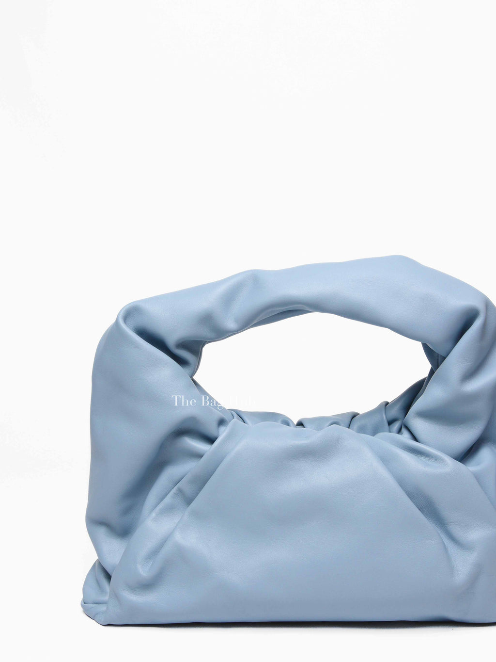Bottega Veneta Powder Blue Leather The Shoulder Pouch Bag