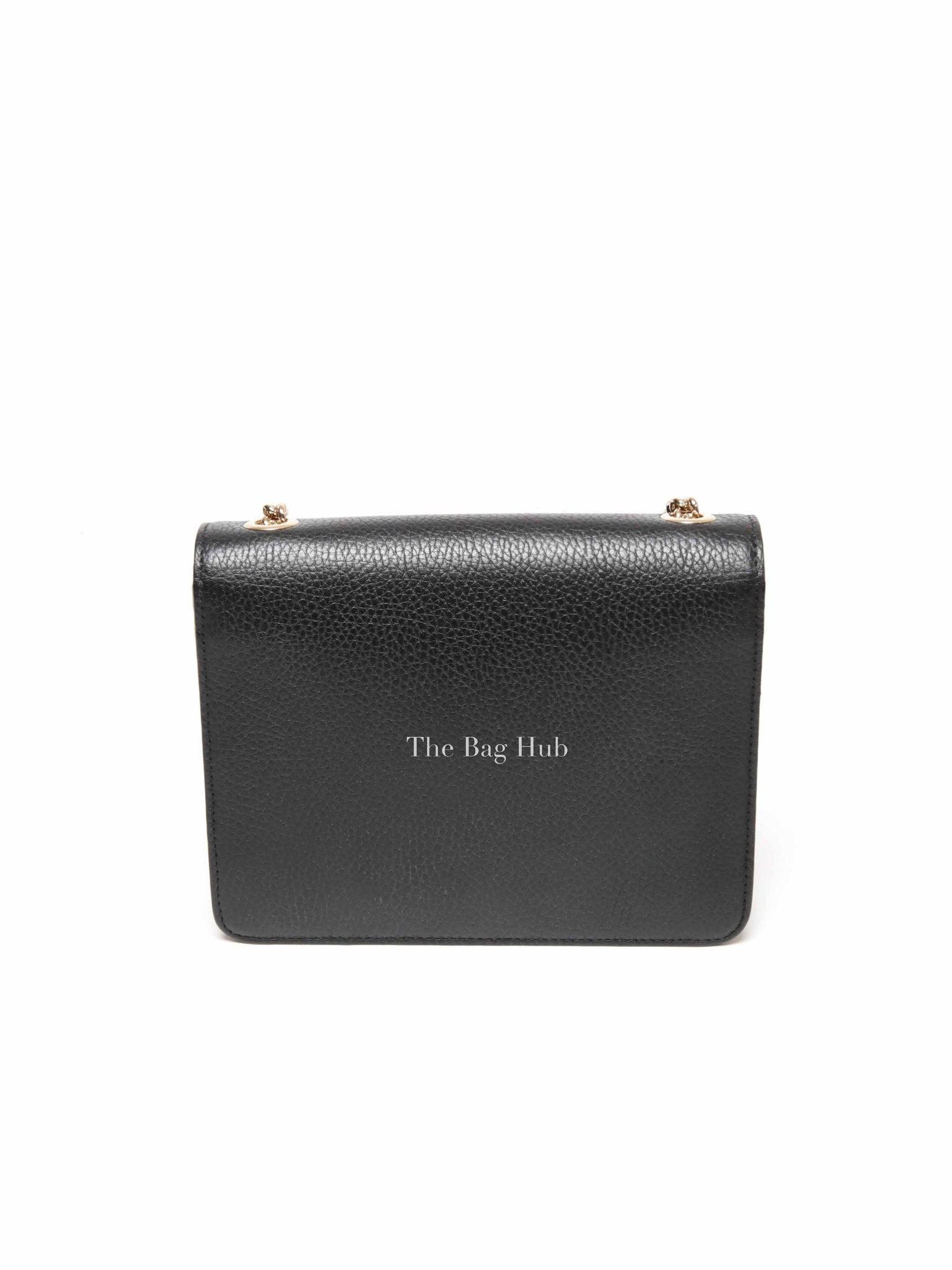 Gucci Black Calfskin Interlocking G Small Bag