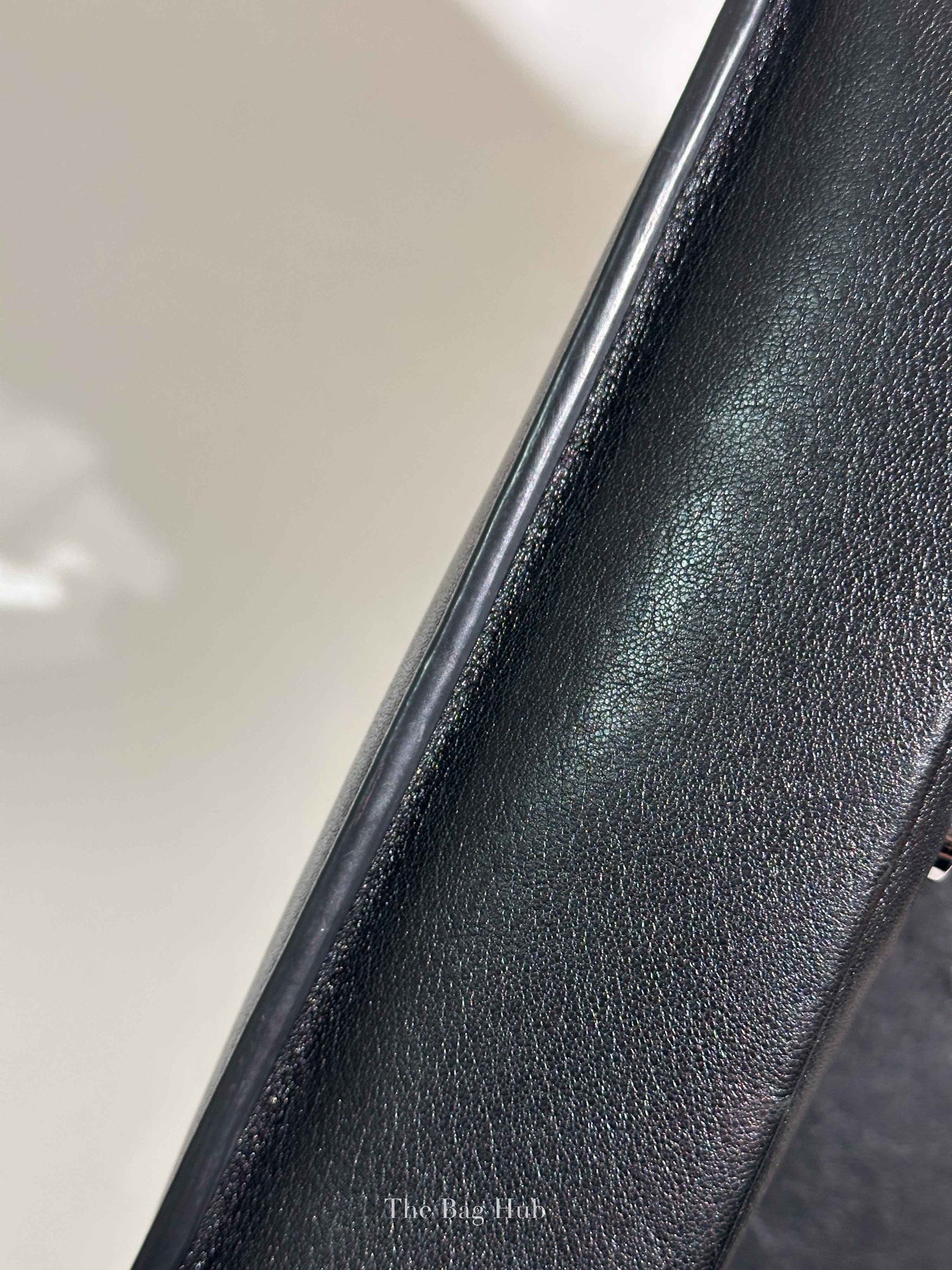 Saint Laurent Black Leather Studded Charlotte Small Messenger Bag