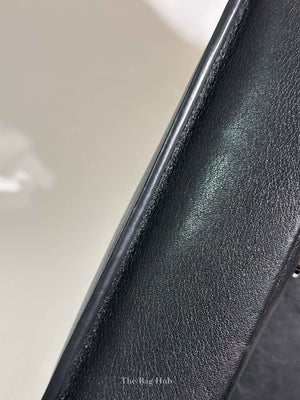 Saint Laurent Black Leather Studded Charlotte Small Messenger Bag
