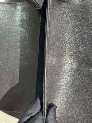 Saint Laurent Black Leather Studded Charlotte Small Messenger Bag