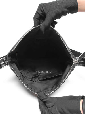 Gucci Black Techno Canvas Web Medium Messenger Bag