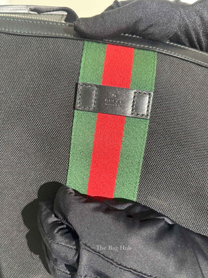 Gucci Black Techno Canvas Web Medium Messenger Bag