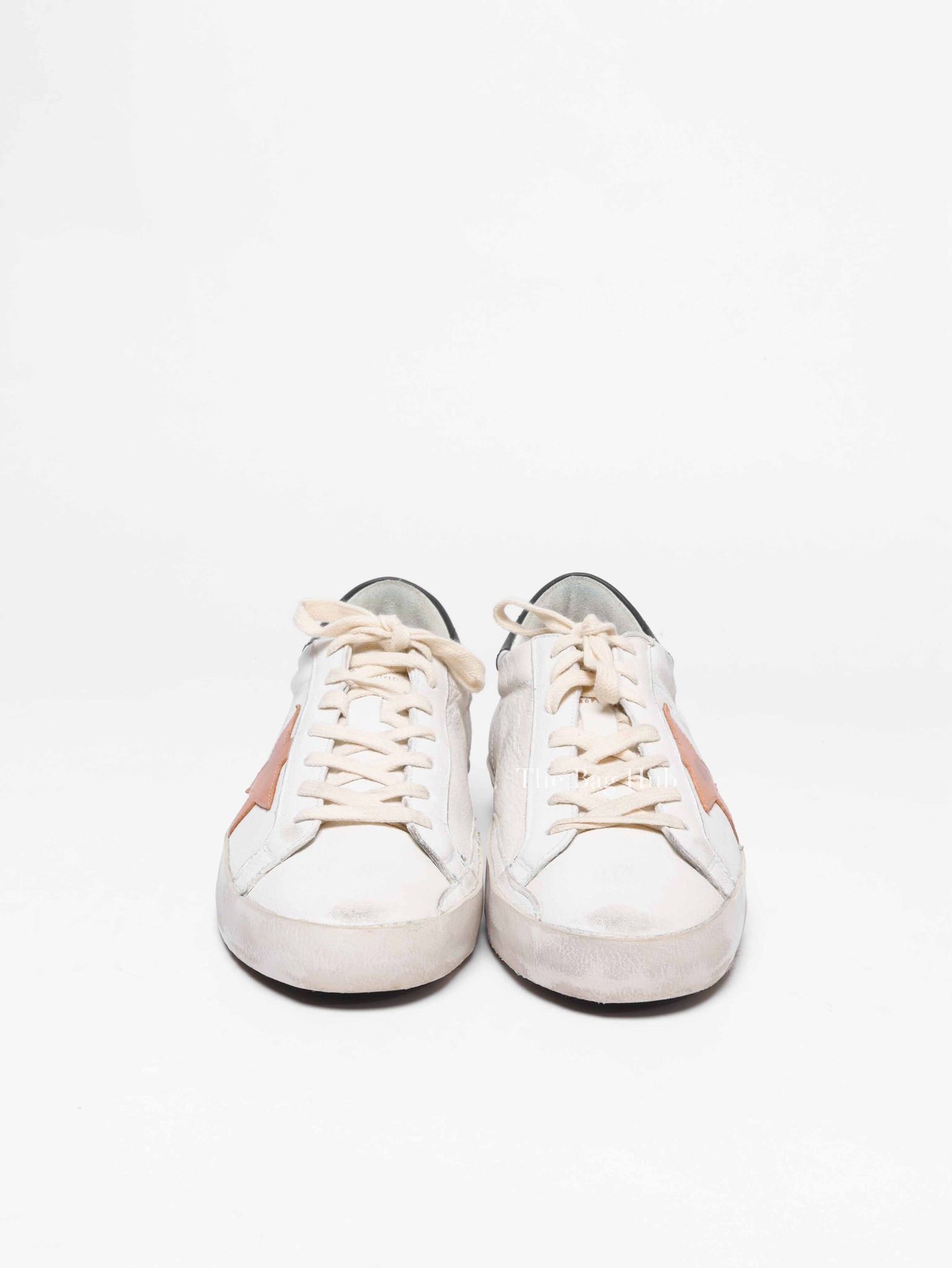 Golden Goose White/Dove Grey/Black Super-Star Classic Sneakers Size 42