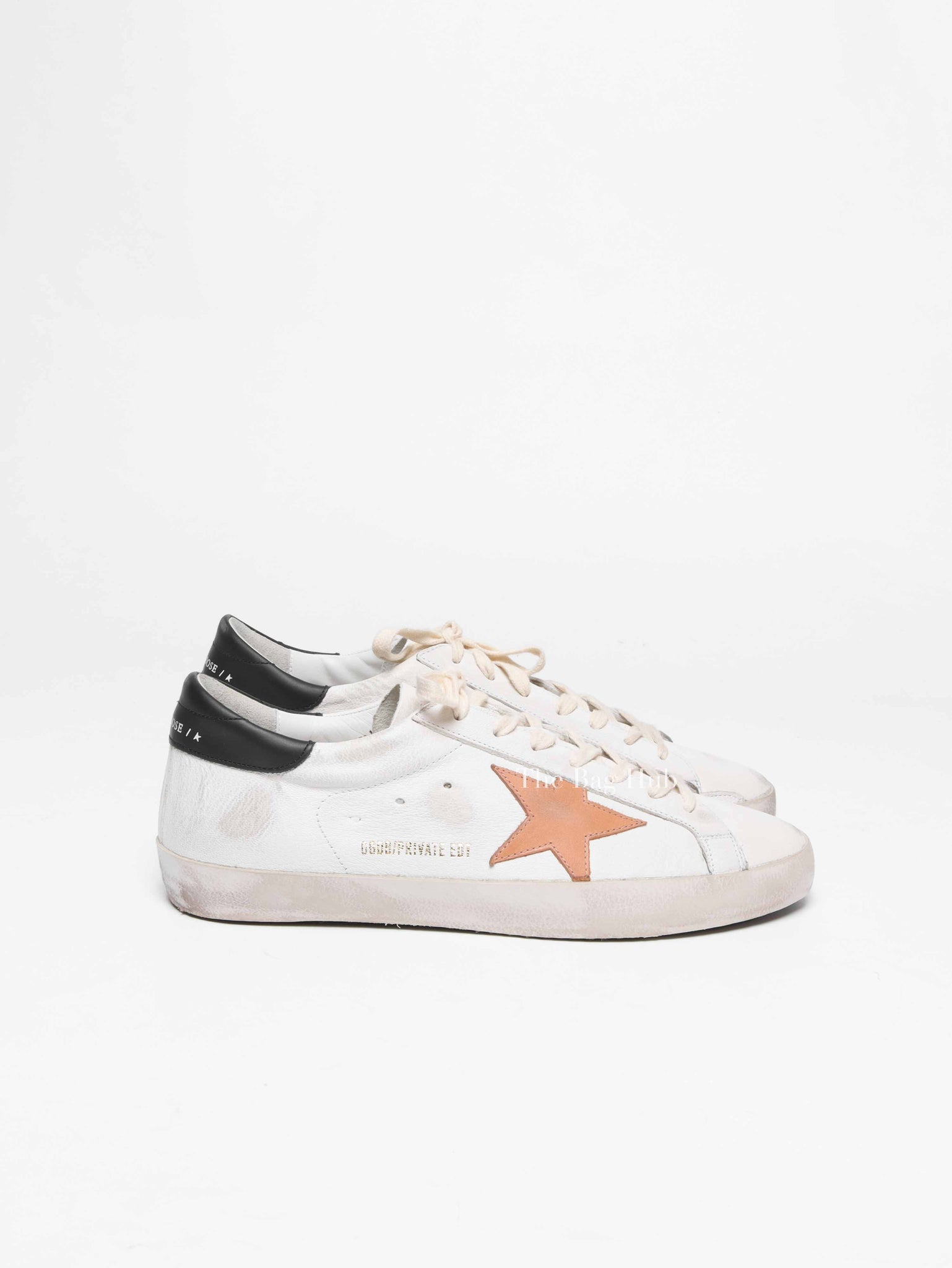 Golden Goose White/Dove Grey/Black Super-Star Classic Sneakers Size 42