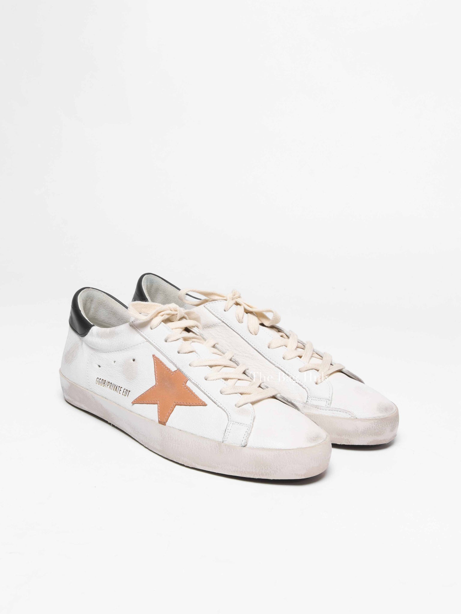 Golden Goose White/Dove Grey/Black Super-Star Classic Sneakers Size 42
