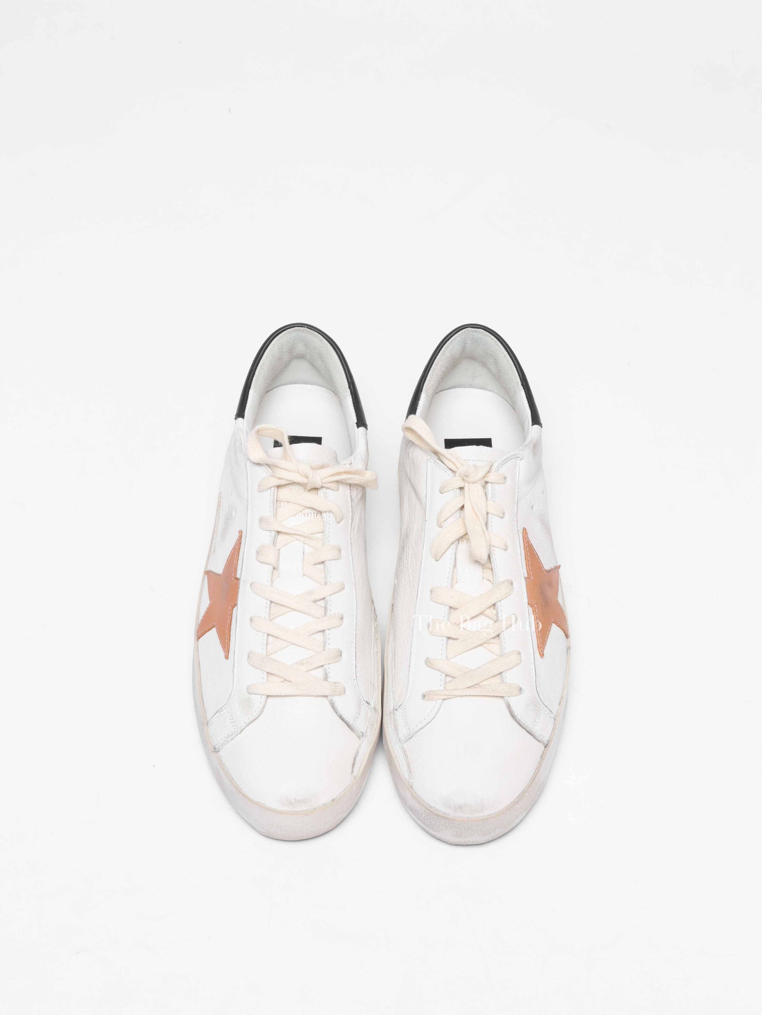 Golden Goose White/Dove Grey/Black Super-Star Classic Sneakers Size 42