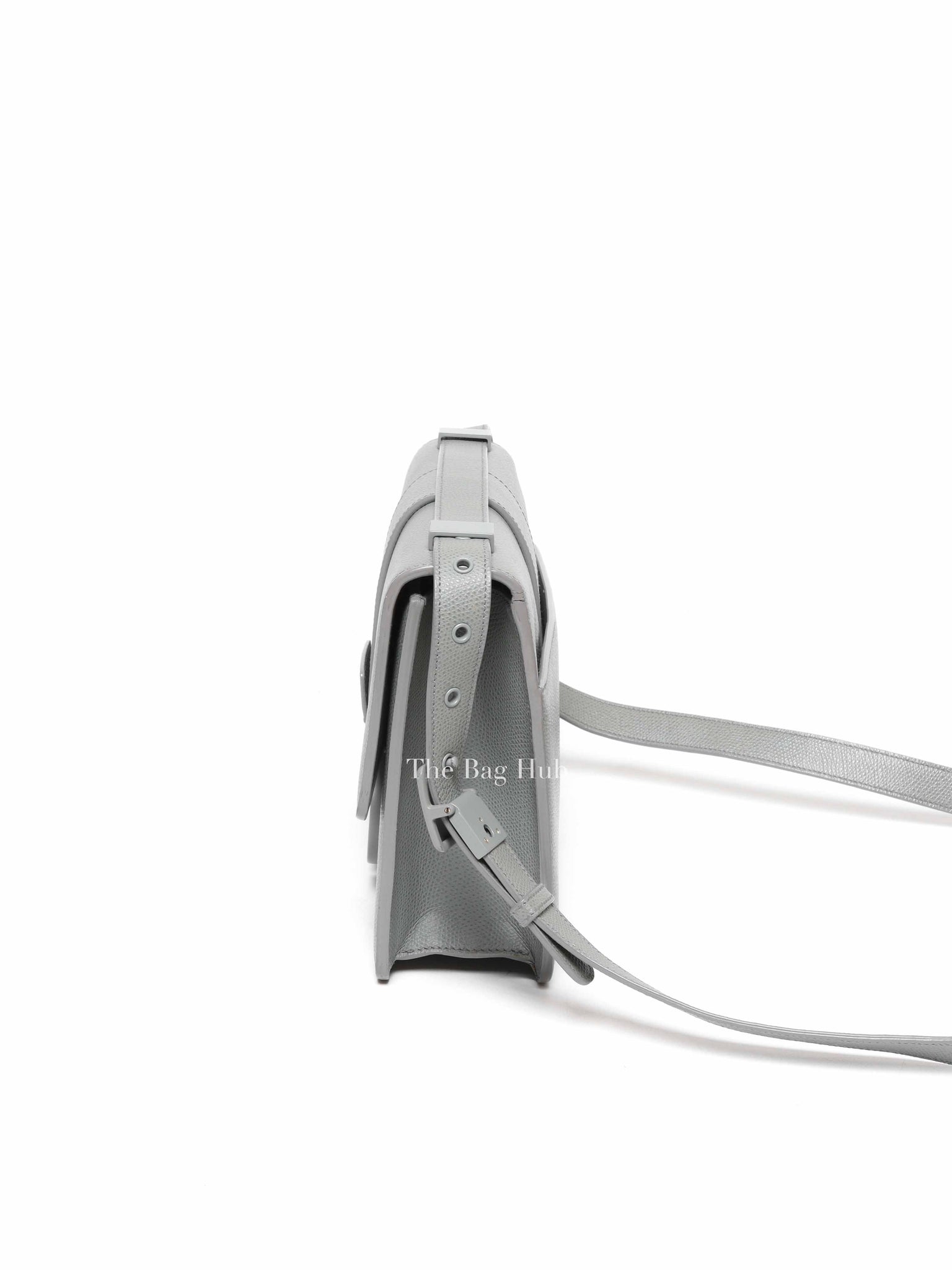 Dior Grey Grained Calfskin Ultra Matte 30 Montaigne Flap Bag