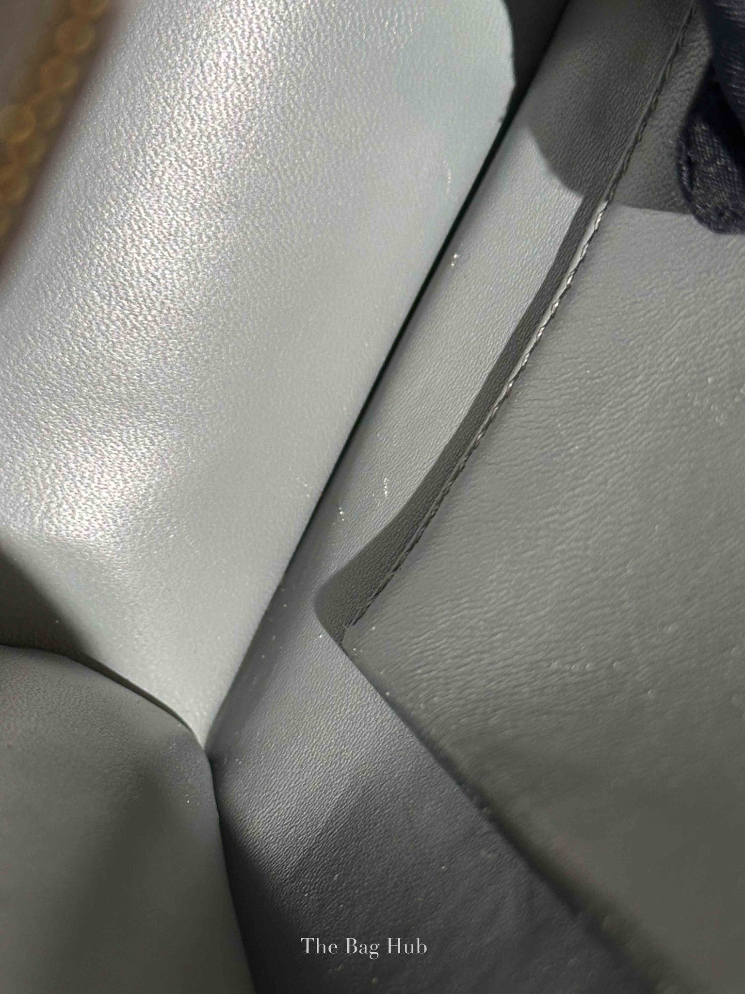 Dior Grey Grained Calfskin Ultra Matte 30 Montaigne Flap Bag