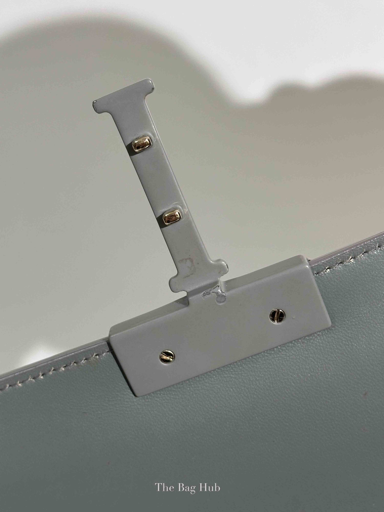 Dior Grey Grained Calfskin Ultra Matte 30 Montaigne Flap Bag