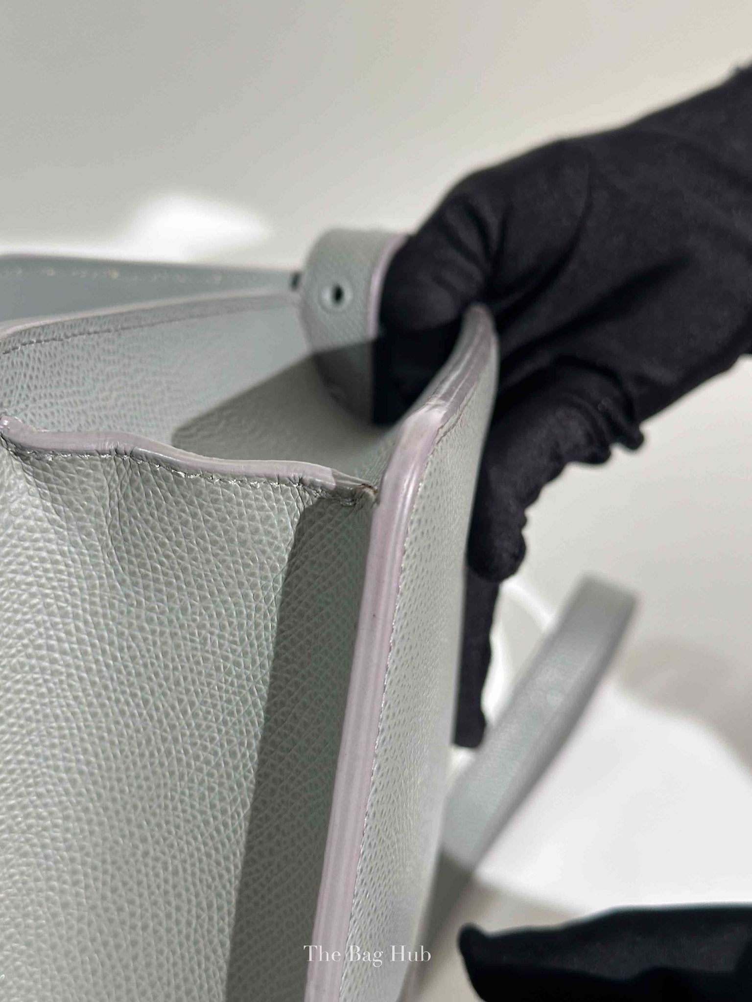 Dior Grey Grained Calfskin Ultra Matte 30 Montaigne Flap Bag