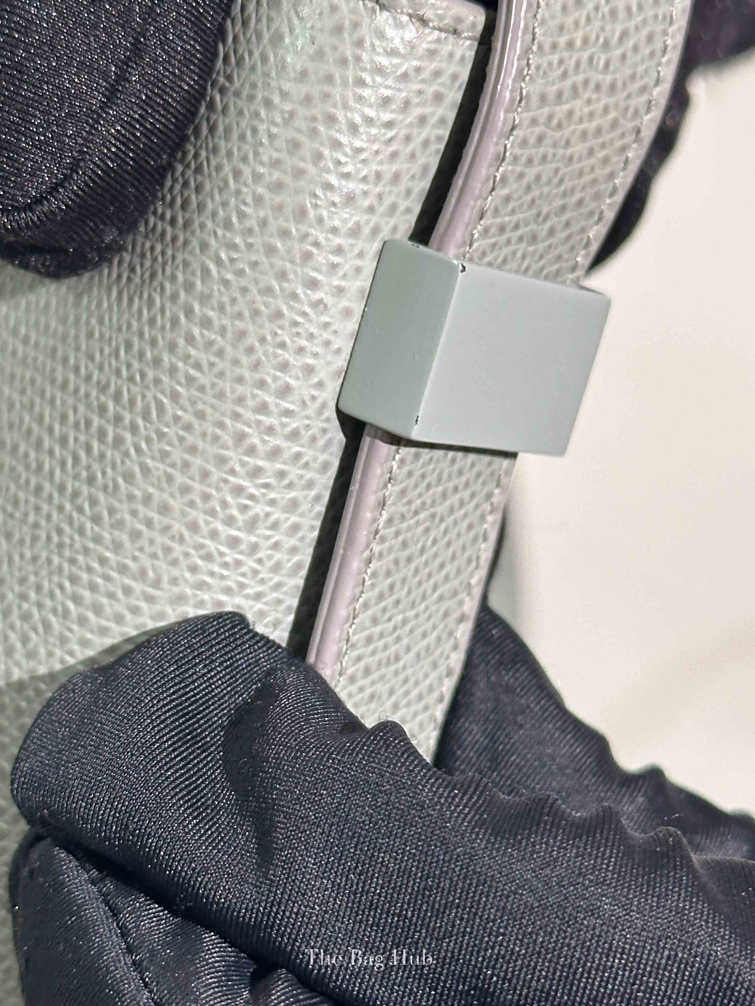 Dior Grey Grained Calfskin Ultra Matte 30 Montaigne Flap Bag