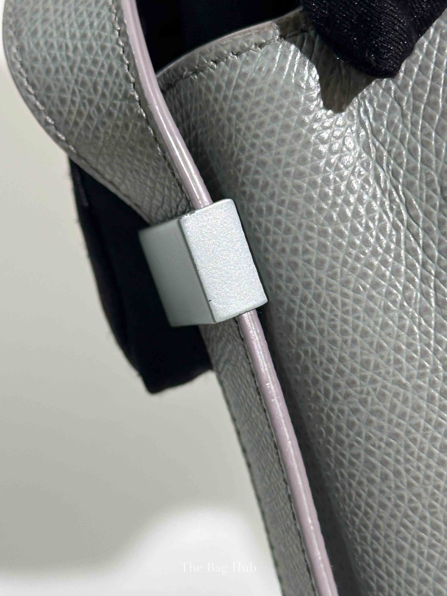 Dior Grey Grained Calfskin Ultra Matte 30 Montaigne Flap Bag