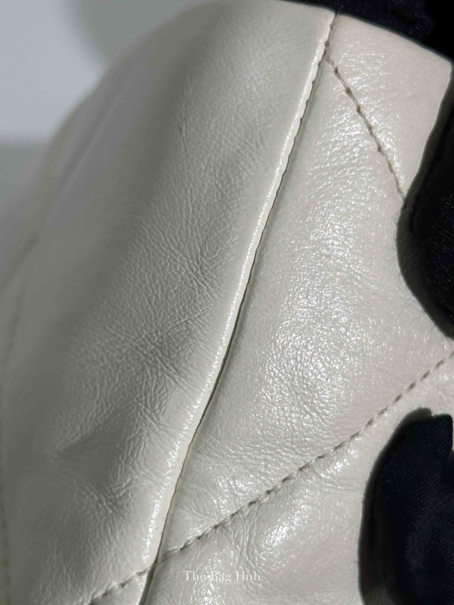 Chanel White Lambskin C19 Flap Bag