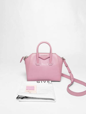Givenchy Pink Leather Mini Antigona Bag