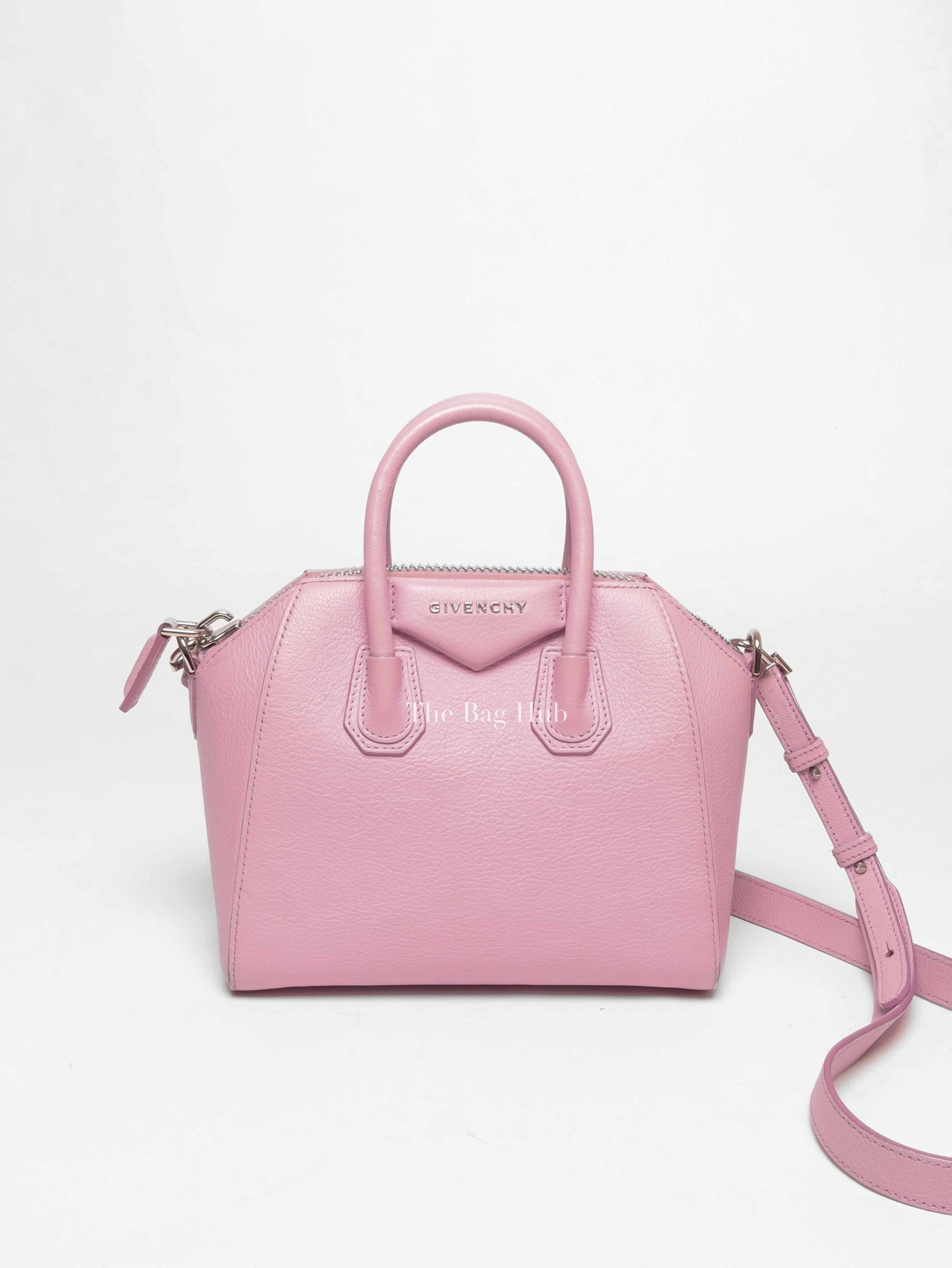 Givenchy Pink Leather Mini Antigona Bag