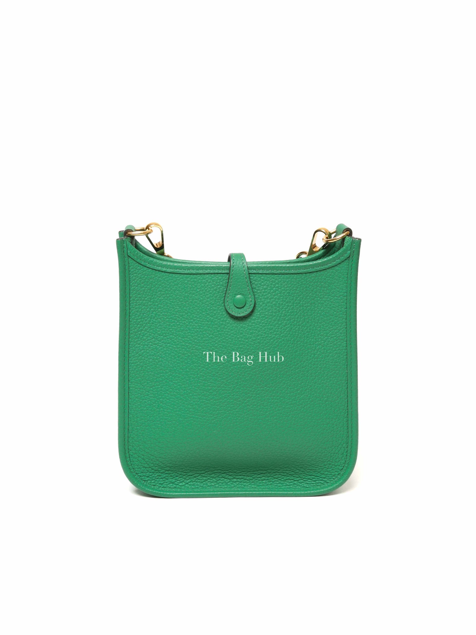 Hermes Vert Jade Taurillon Clemence Evelyne TPM