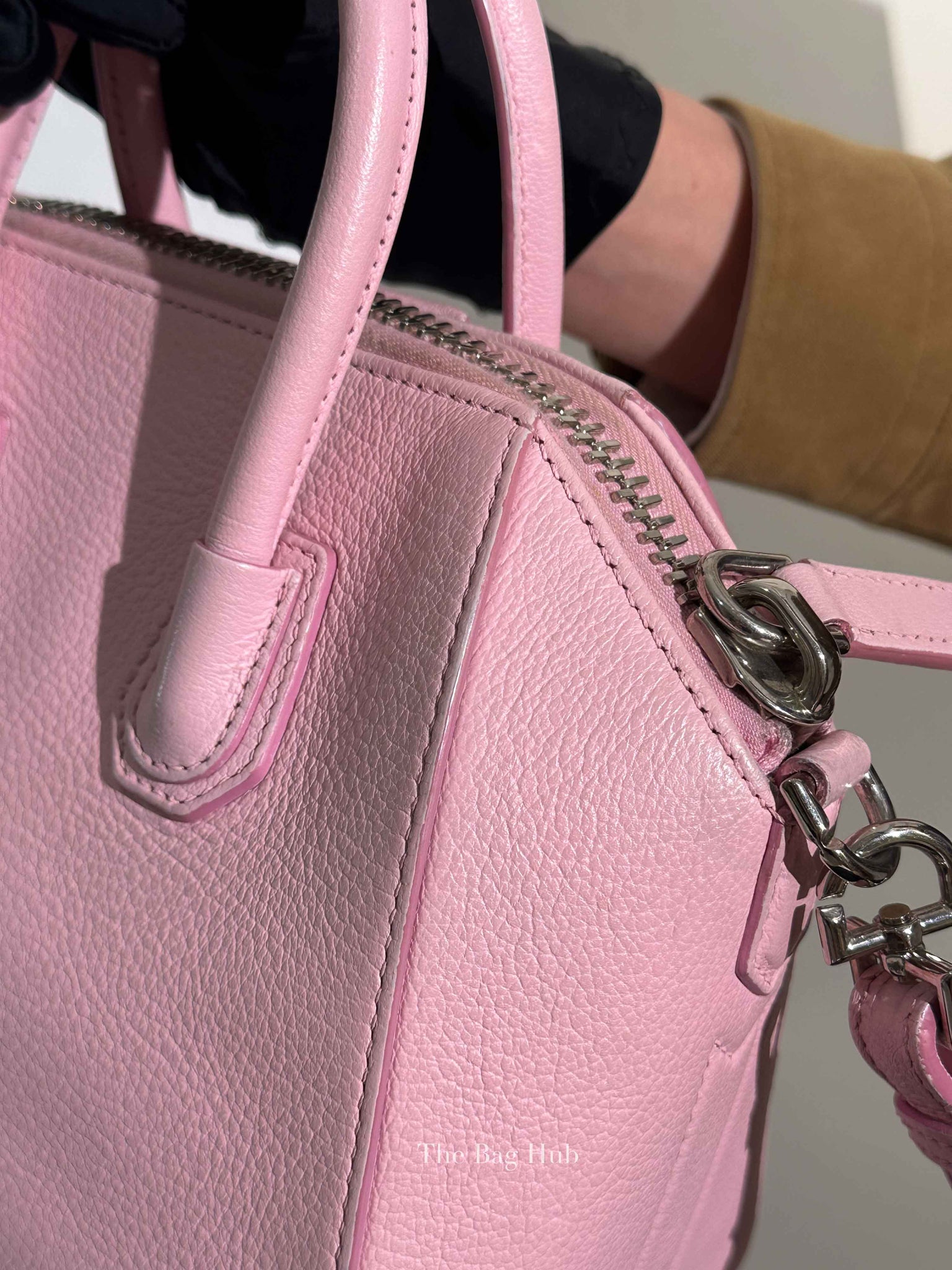 Givenchy Pink Leather Mini Antigona Bag