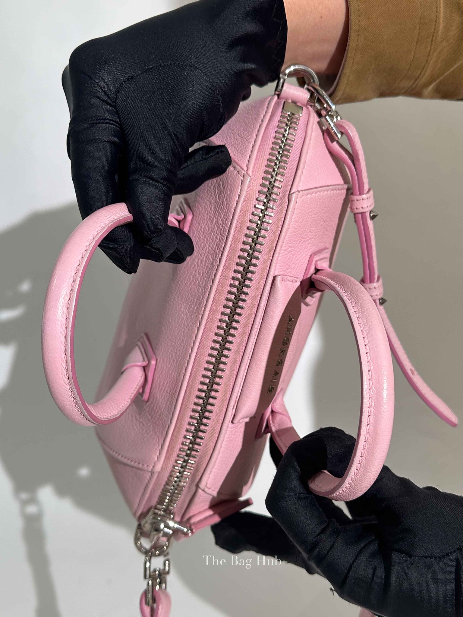 Givenchy Pink Leather Mini Antigona Bag