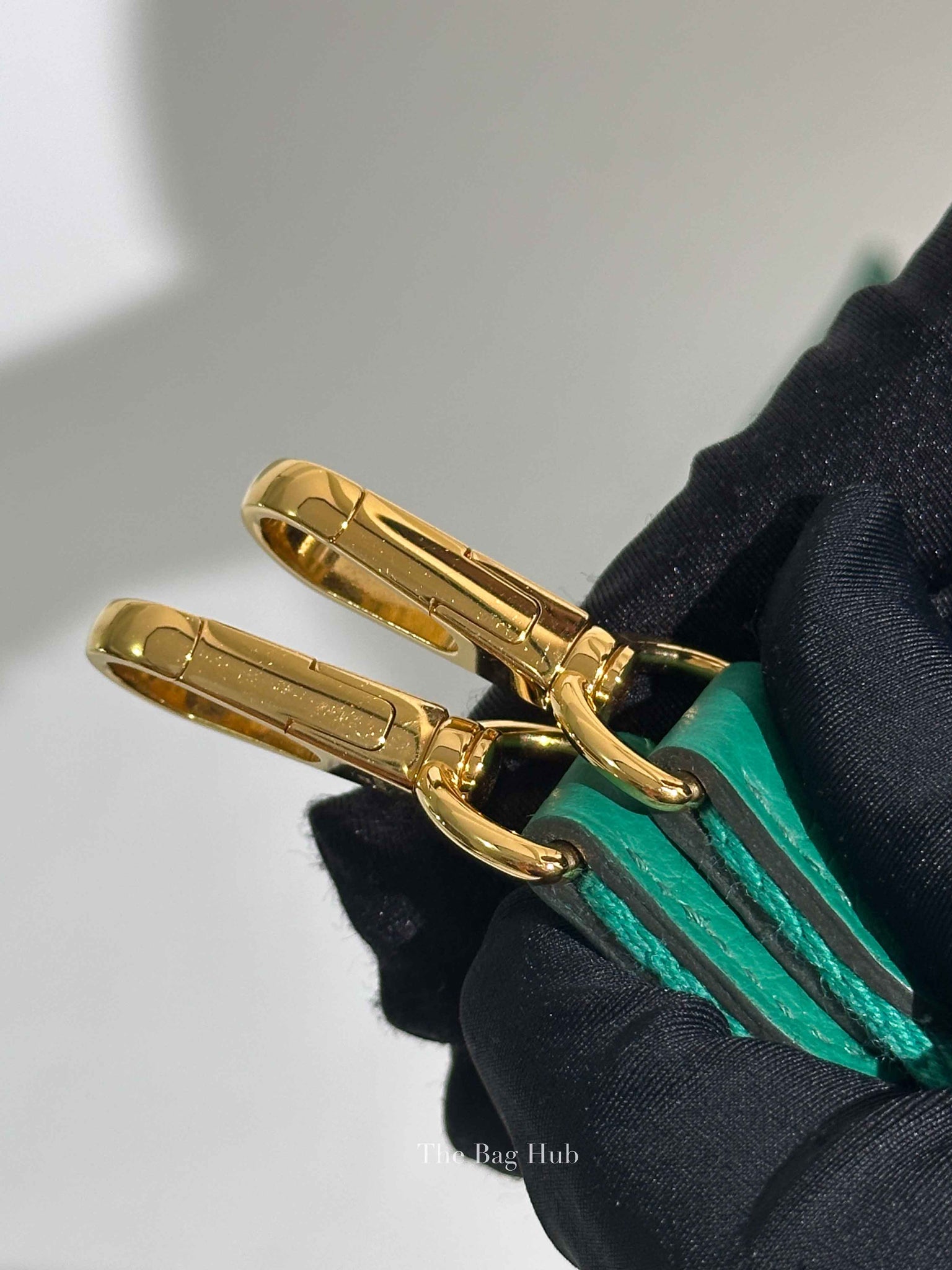 Hermes Vert Jade Taurillon Clemence Evelyne TPM