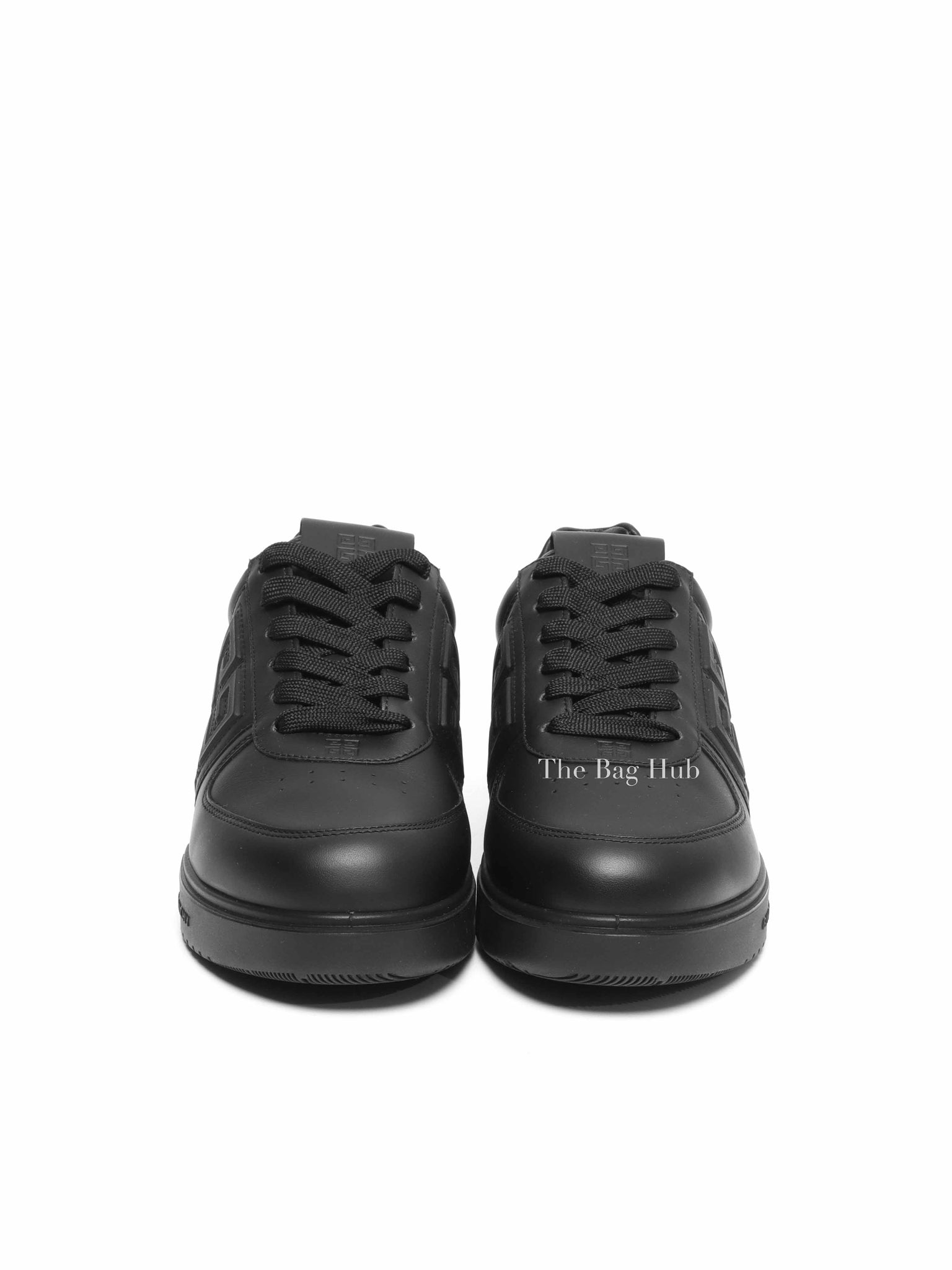 Givenchy Black Leather G4 Low Top Womens Sneakers Size 37