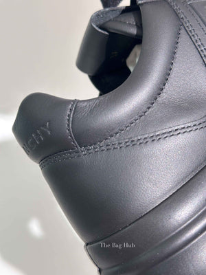 Givenchy Black Leather G4 Low Top Womens Sneakers Size 37