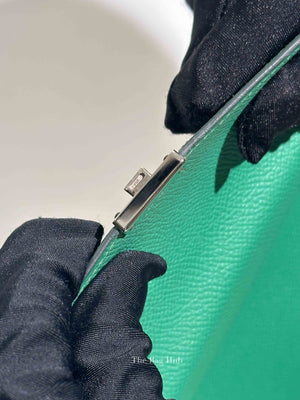 Hermes Green Leather Clic 16 Crossbody Bag