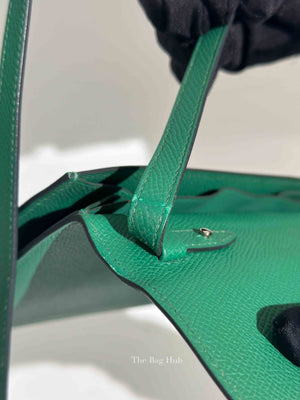 Hermes Green Leather Clic 16 Crossbody Bag