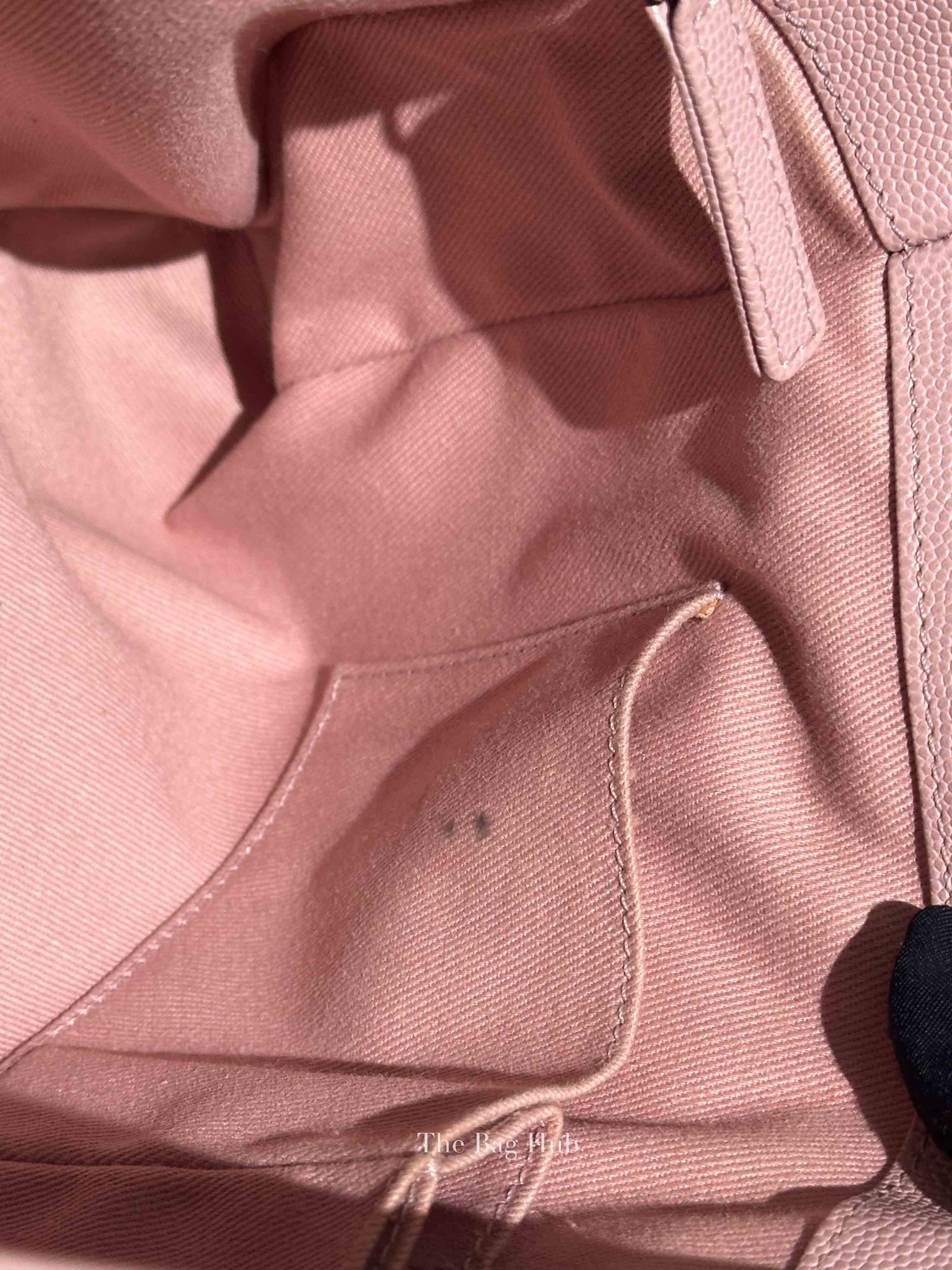 Chanel Pink Caviar Leather Coco Handle Medium Bag