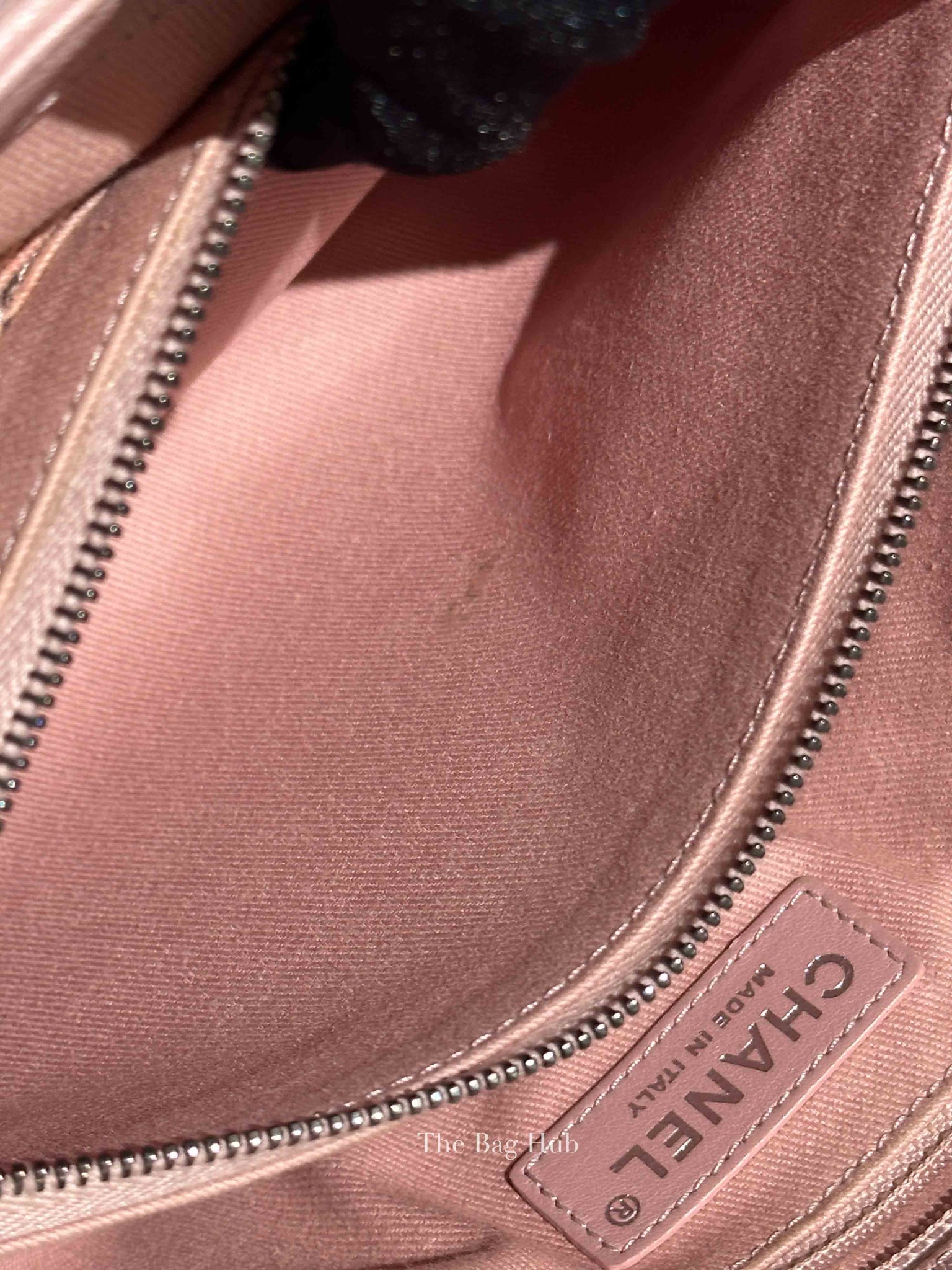 Chanel Pink Caviar Leather Coco Handle Medium Bag