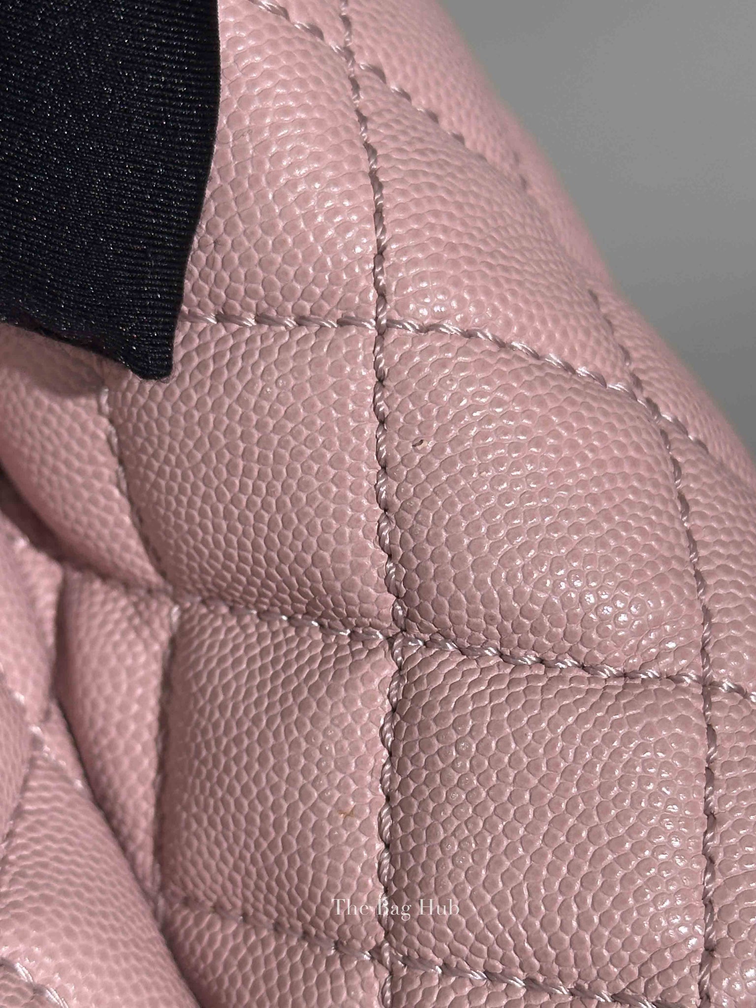 Chanel Pink Caviar Leather Coco Handle Medium Bag