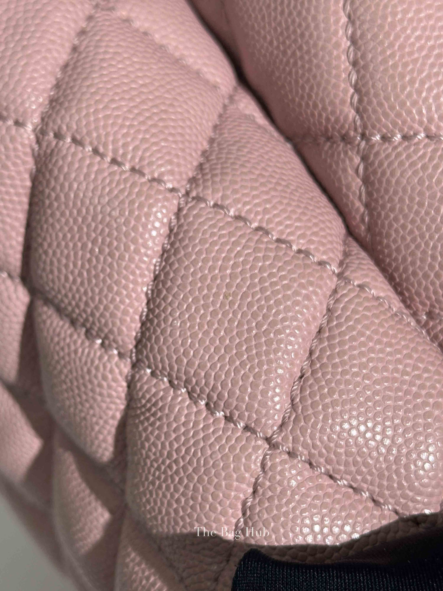 Chanel Pink Caviar Leather Coco Handle Medium Bag