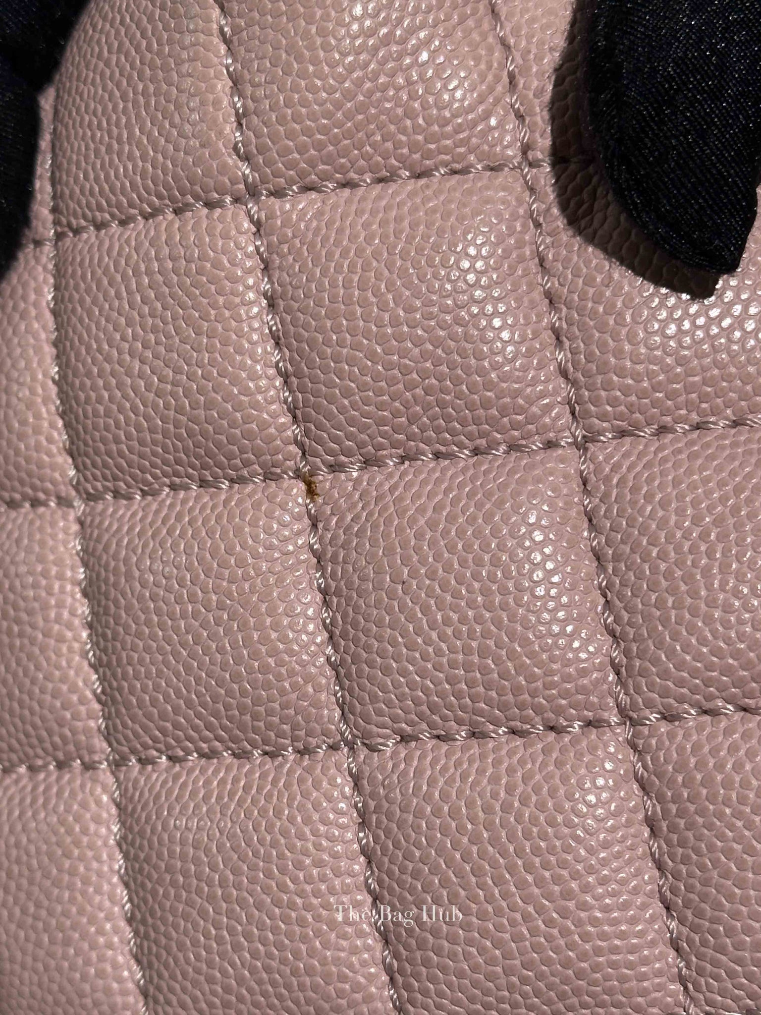 Chanel Pink Caviar Leather Coco Handle Medium Bag