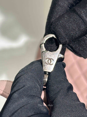 Chanel Pink Caviar Leather Coco Handle Medium Bag