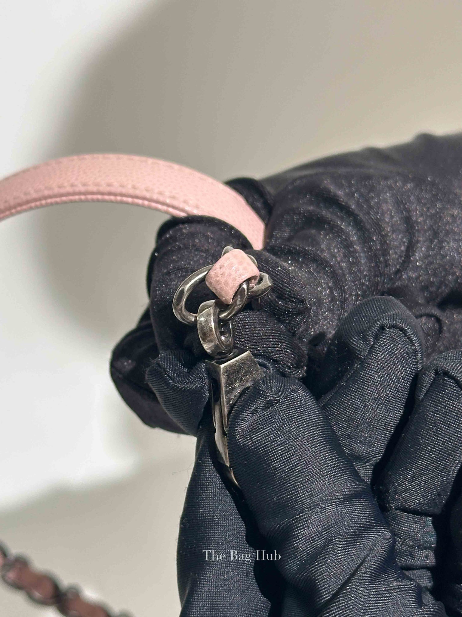 Chanel Pink Caviar Leather Coco Handle Medium Bag