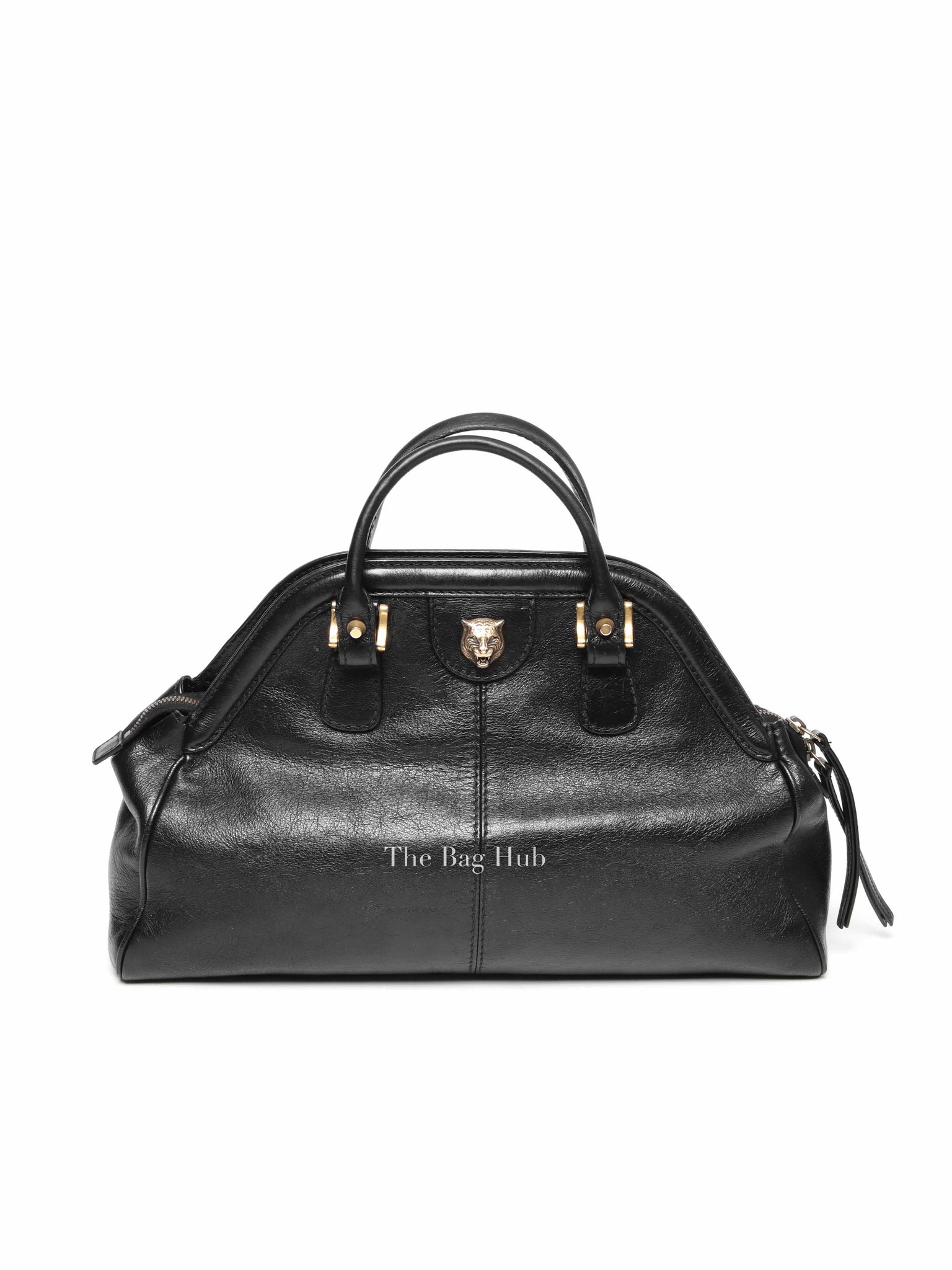 Gucci Black Leather Re(Belle) Medium Shoulder Bag