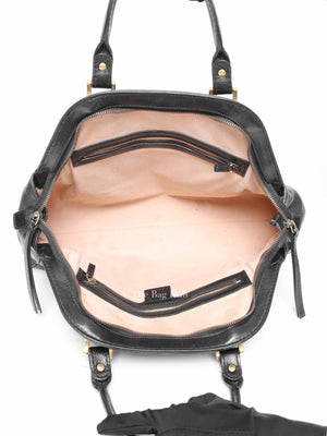 Gucci Black Leather Re(Belle) Medium Shoulder Bag