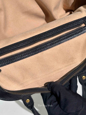 Gucci Black Leather Re(Belle) Medium Shoulder Bag