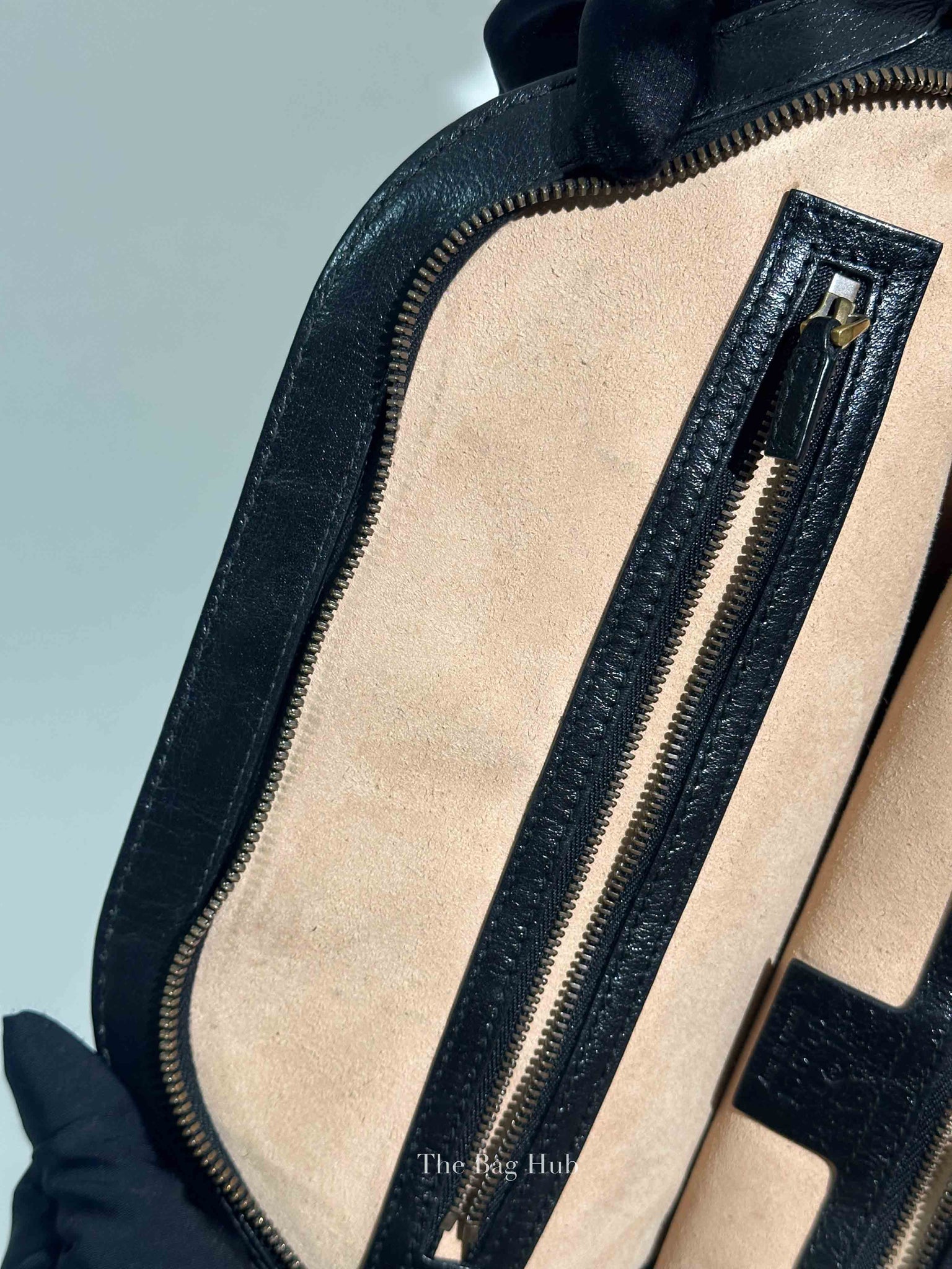 Gucci Black Leather Re(Belle) Medium Shoulder Bag