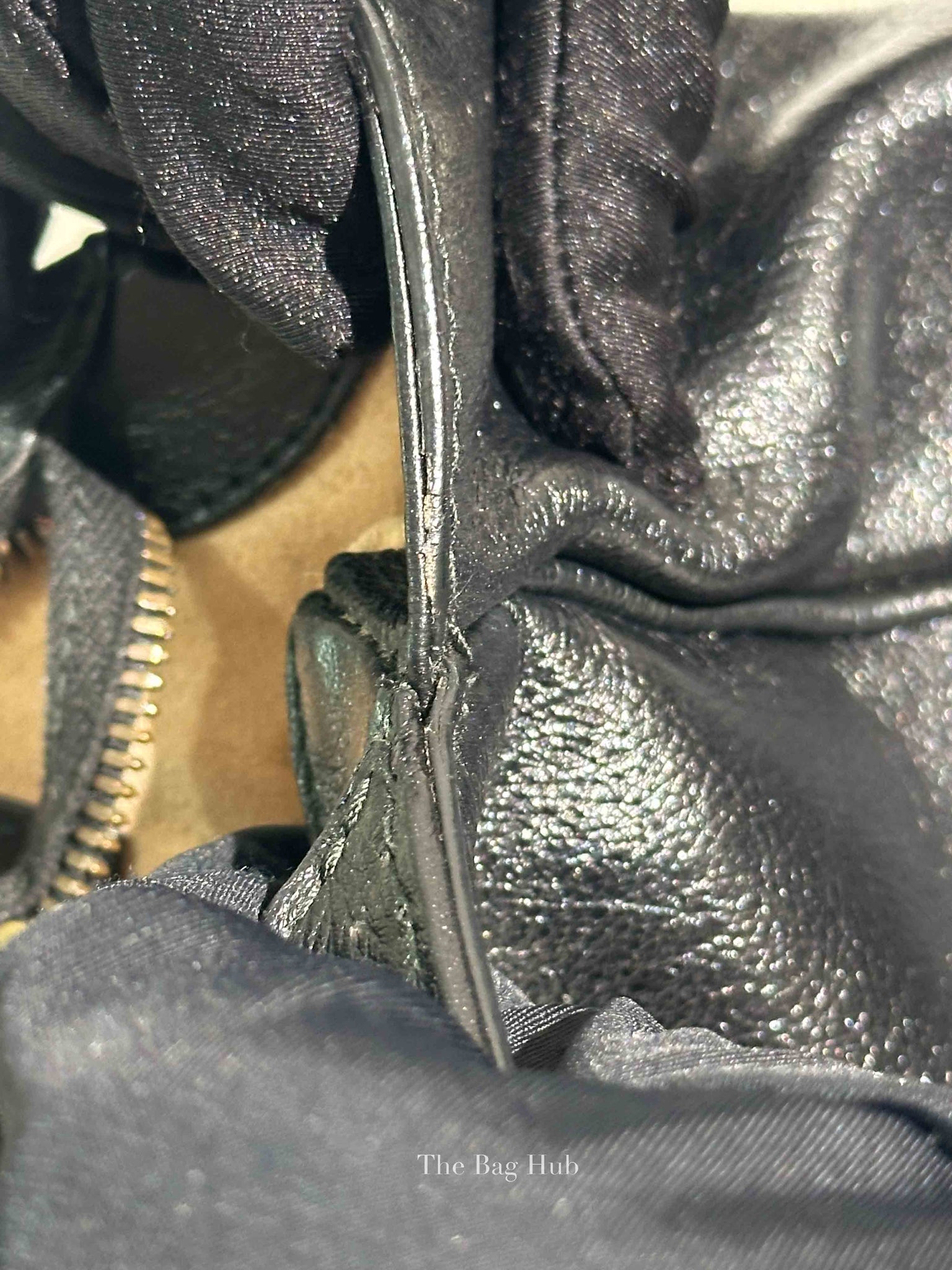 Gucci Black Leather Re(Belle) Medium Shoulder Bag