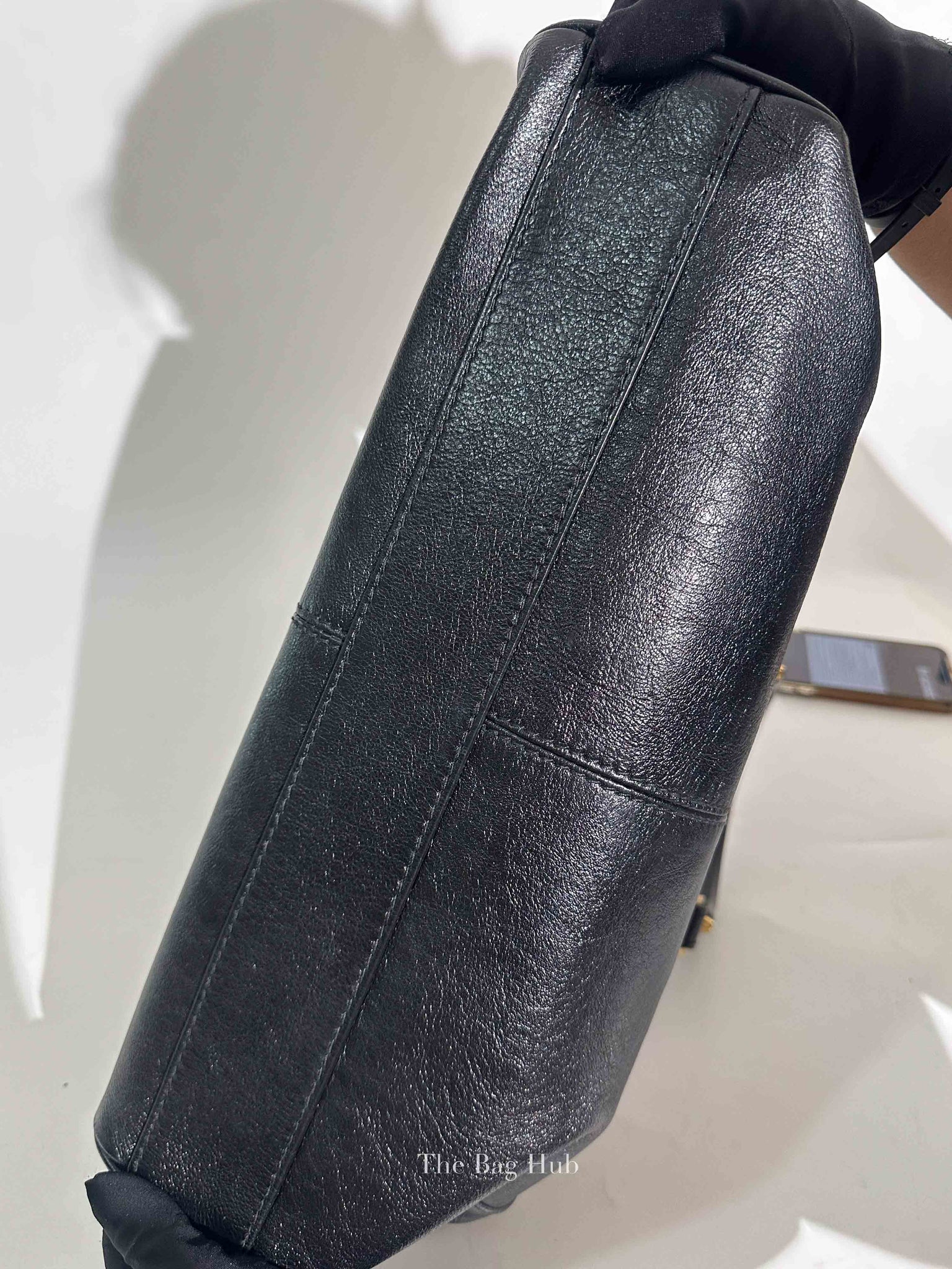 Gucci Black Leather Re(Belle) Medium Shoulder Bag