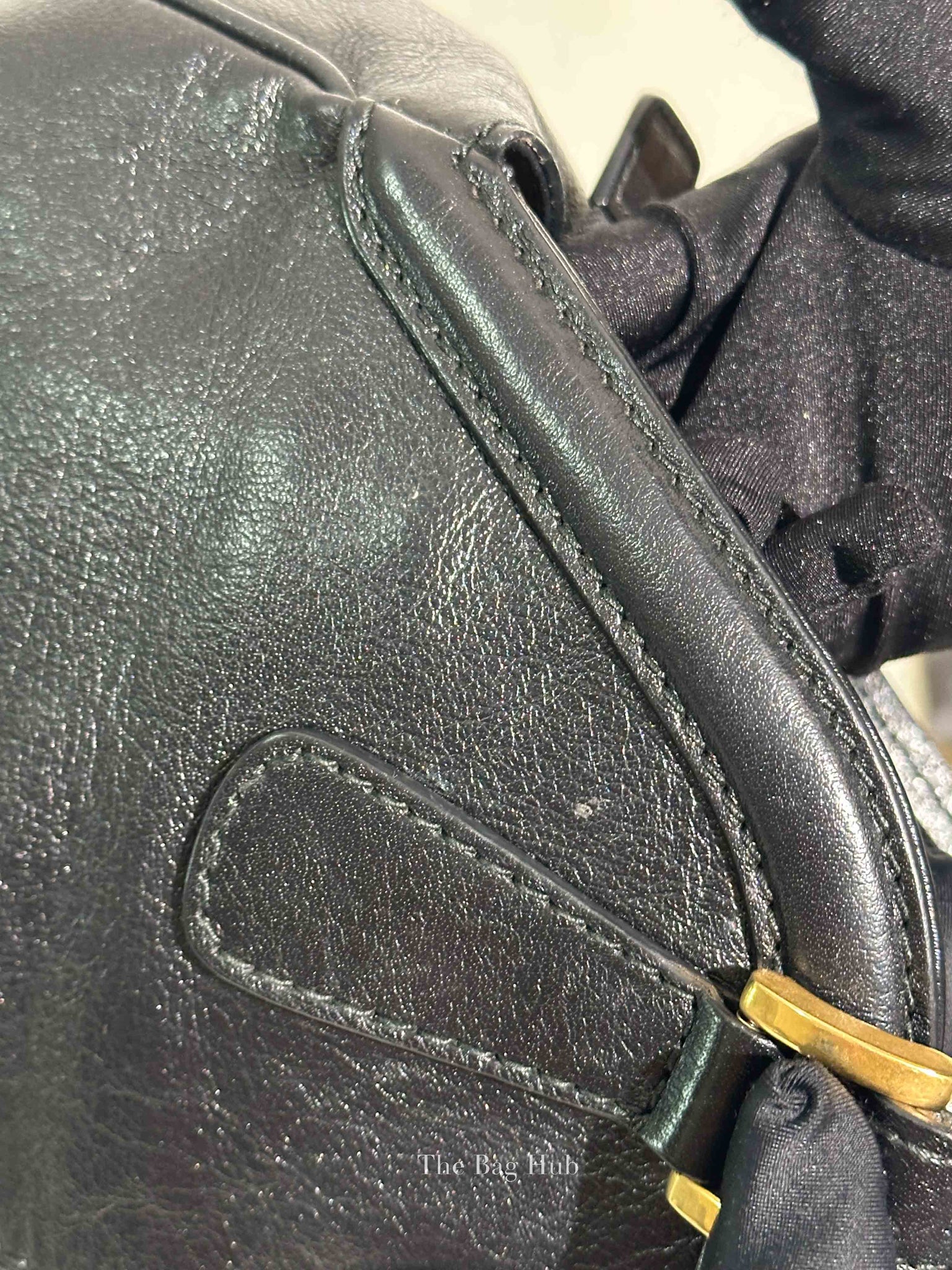 Gucci Black Leather Re(Belle) Medium Shoulder Bag