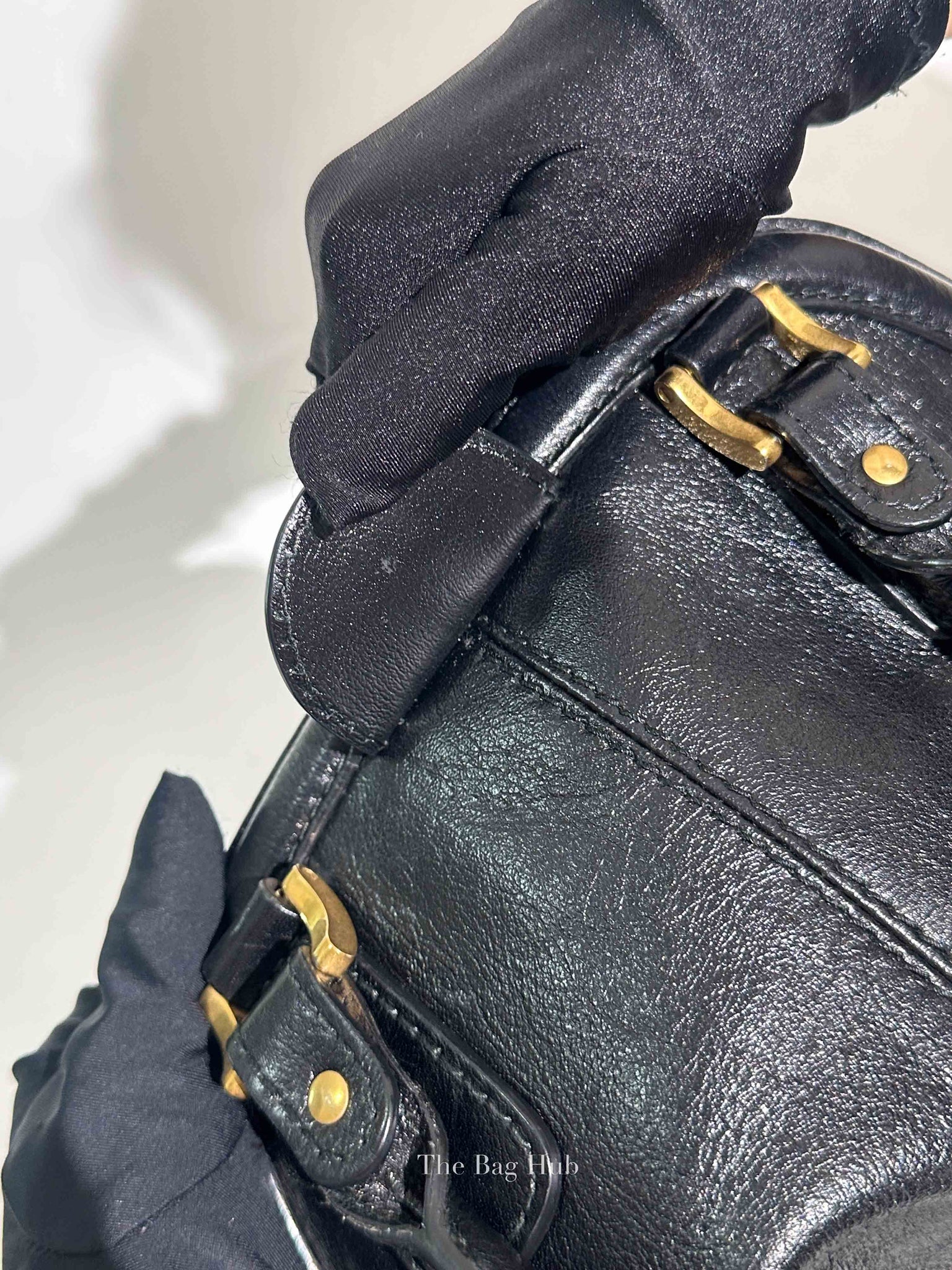 Gucci Black Leather Re(Belle) Medium Shoulder Bag