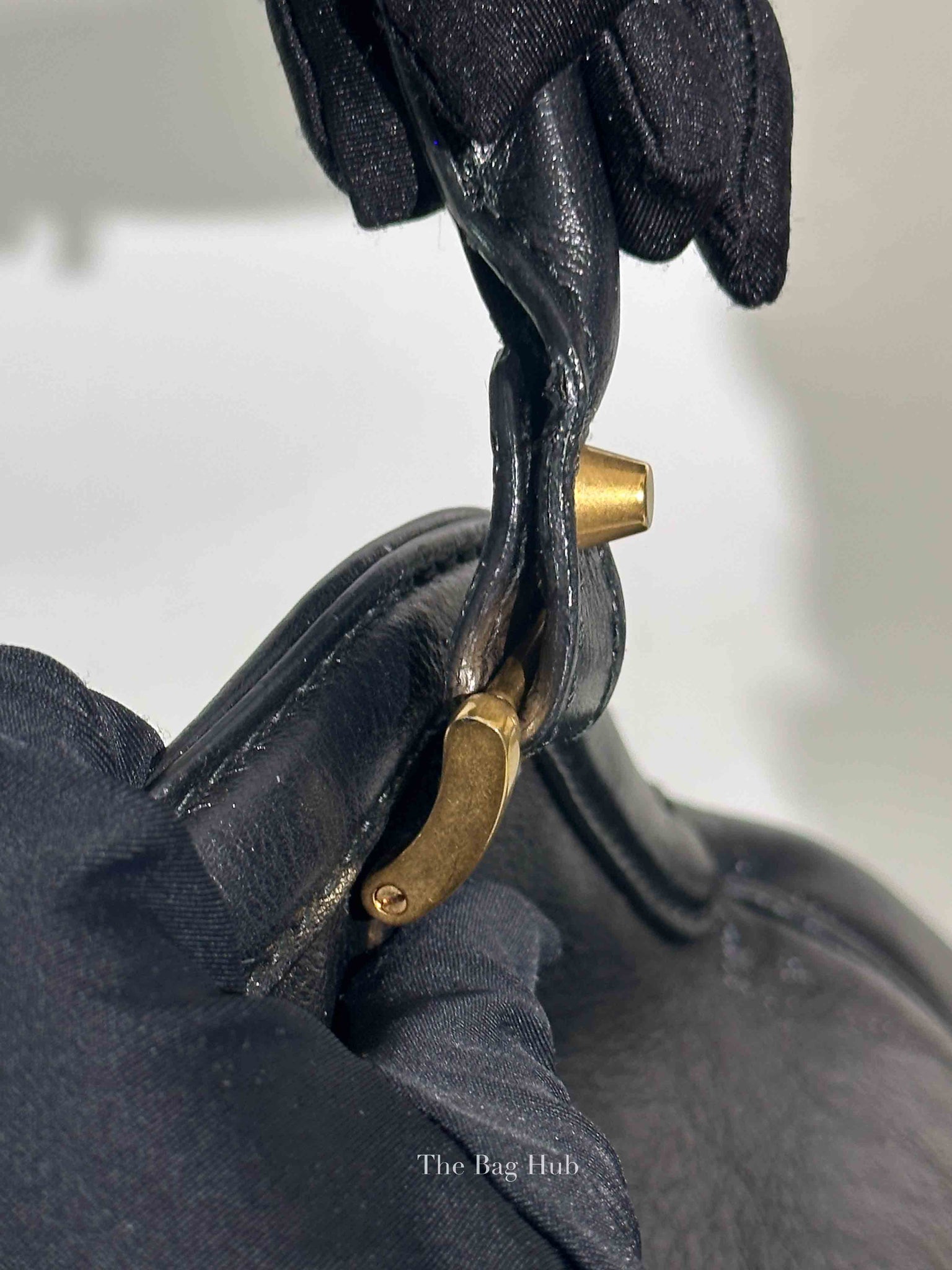 Gucci Black Leather Re(Belle) Medium Shoulder Bag