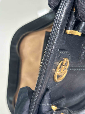 Gucci Black Leather Re(Belle) Medium Shoulder Bag