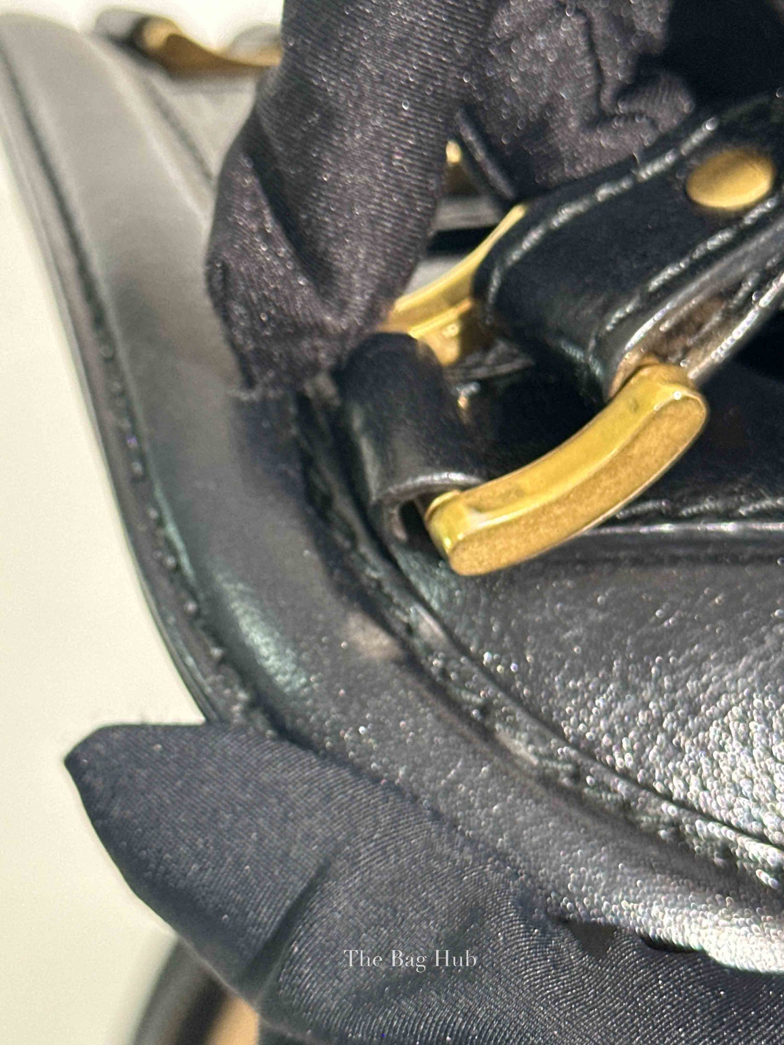 Gucci Black Leather Re(Belle) Medium Shoulder Bag