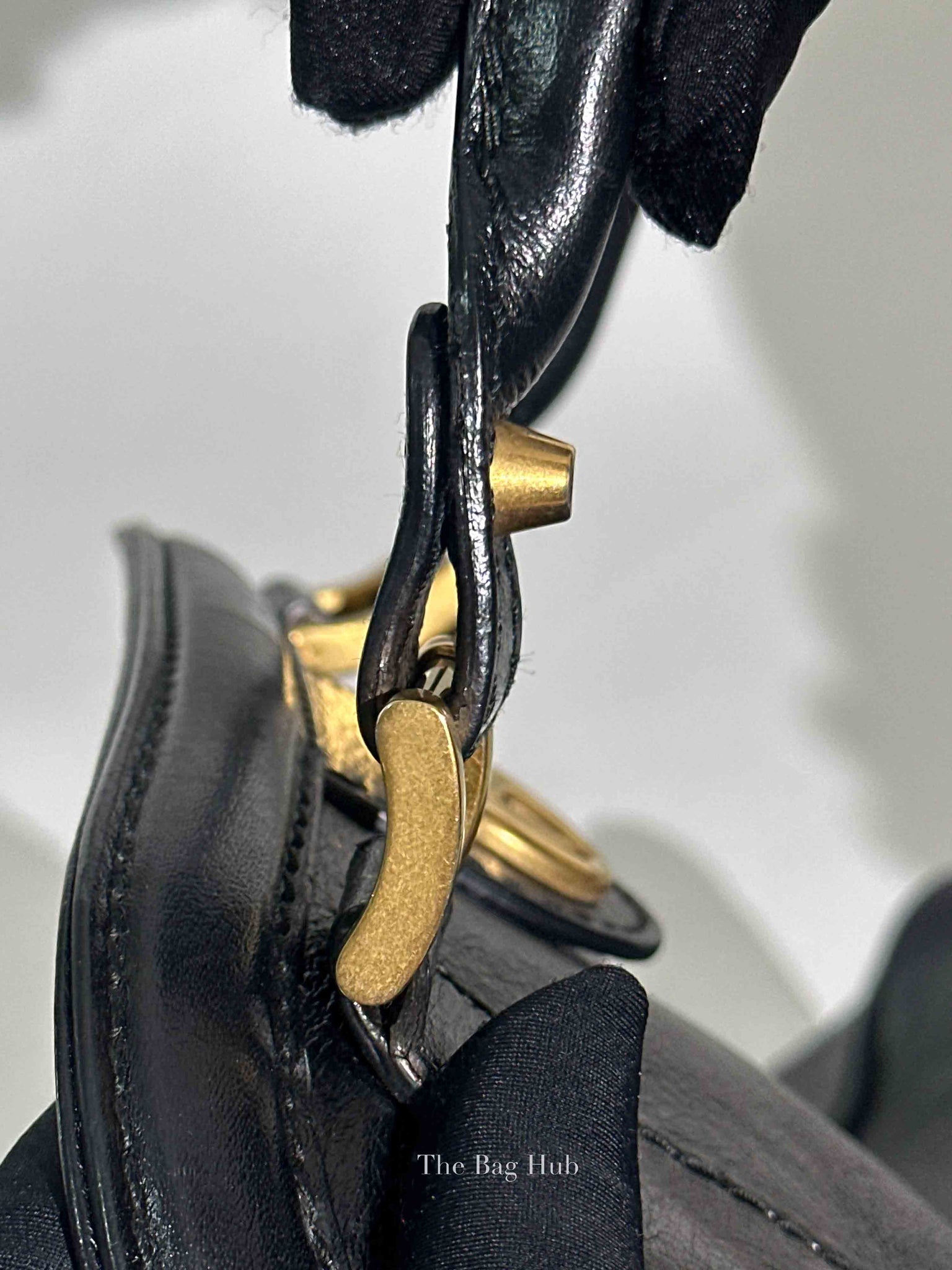 Gucci Black Leather Re(Belle) Medium Shoulder Bag