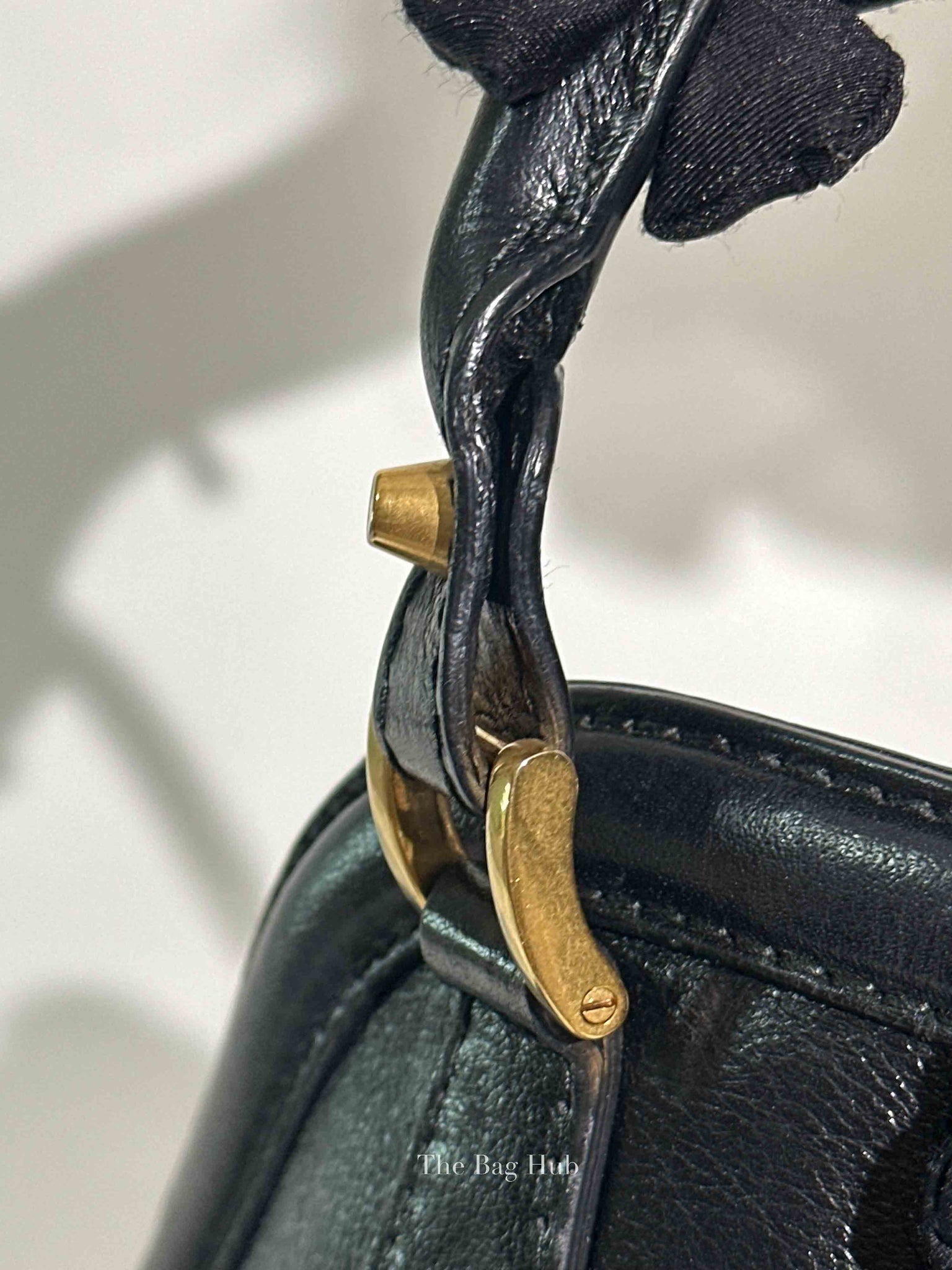 Gucci Black Leather Re(Belle) Medium Shoulder Bag