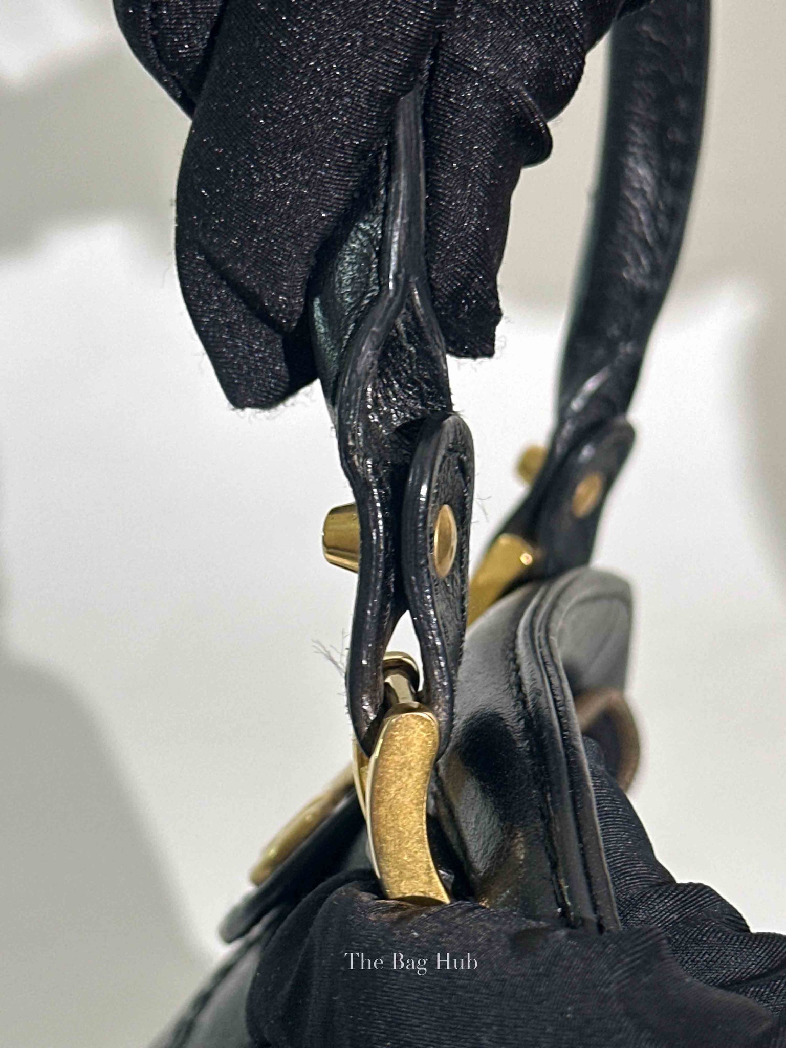 Gucci Black Leather Re(Belle) Medium Shoulder Bag